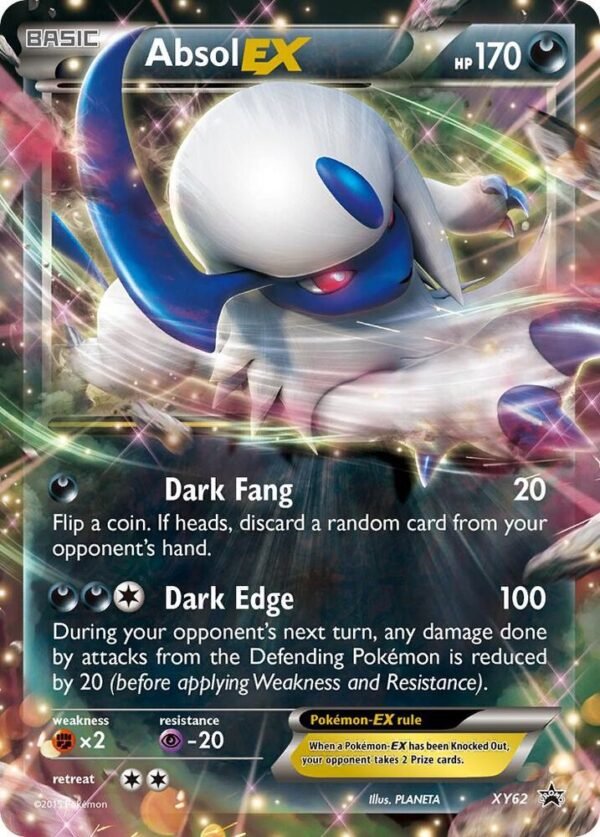 Absol EX XY62 Holofoil XY Promos Absol EX XY62 Holofoil XY Promos