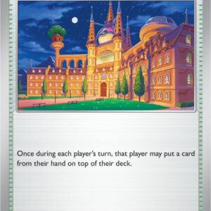 Academy at Night 054/064 Reverse Holofoil SV: Shrouded Fable