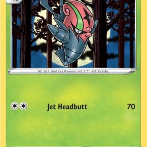 Accelgor 010/189 Reverse Holofoil SWSH03: Darkness Ablaze Accelgor 010/189 Reverse Holofoil SWSH03: Darkness Ablaze