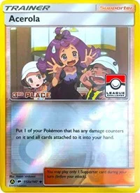 Acerola | 112a/147 (League Challenge) [3rd Place] | Reverse Holofoil | League & Championship Cards
