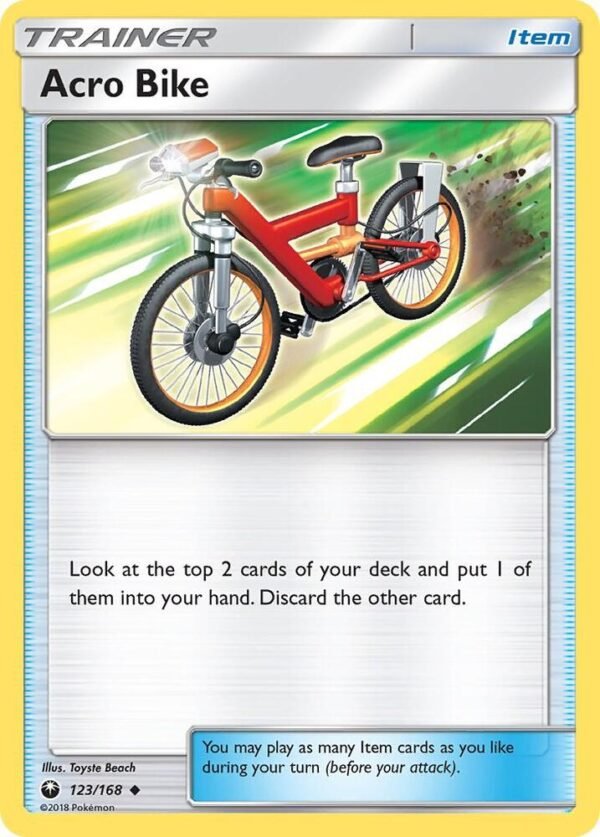 Acro Bike 123/168 Normal SM – Celestial Storm Acro Bike 123/168 Normal SM – Celestial Storm