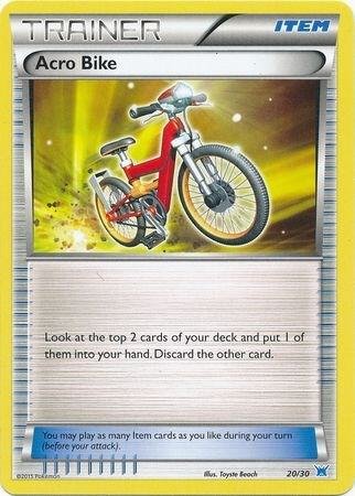 Acro Bike (#20 Latios) 20/30 Normal XY Trainer Kit: Latias & Latios