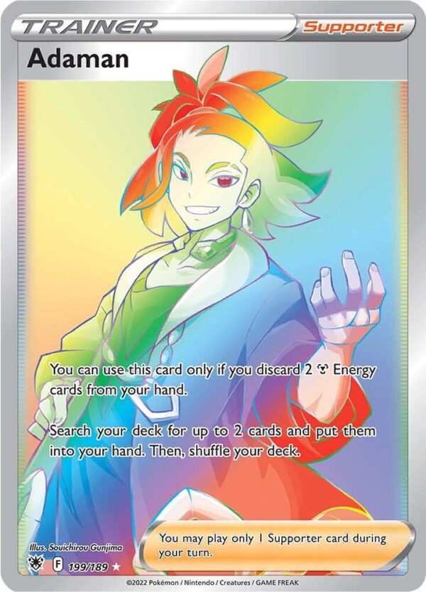 Adaman (Secret) 199/189 Holofoil SWSH10: Astral Radiance