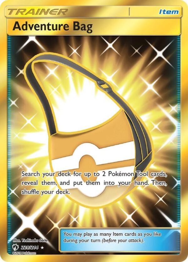 Adventure Bag (Secret) 228/214 Holofoil SM – Lost Thunder Adventure Bag (Secret) 228/214 Holofoil SM – Lost Thunder