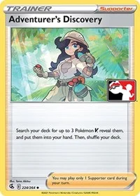 Adventurer's Discovery | 224/264 | Normal | Prize Pack Series Cards