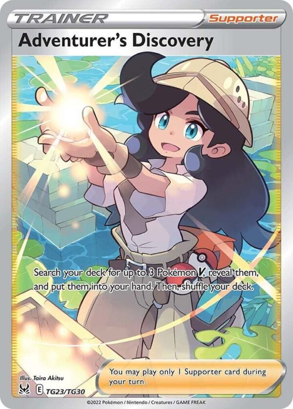 Adventurer’s Discovery TG23/TG30 Holofoil SWSH11: Lost Origin Trainer Gallery