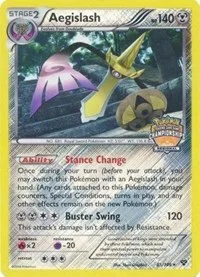 Aegislash | 85/146 (Regional Championships) | 085/146 | Reverse Holofoil | League & Championship Cards