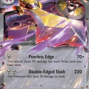 Aegislash ex 135/182 Holofoil SV04: Paradox Rift
