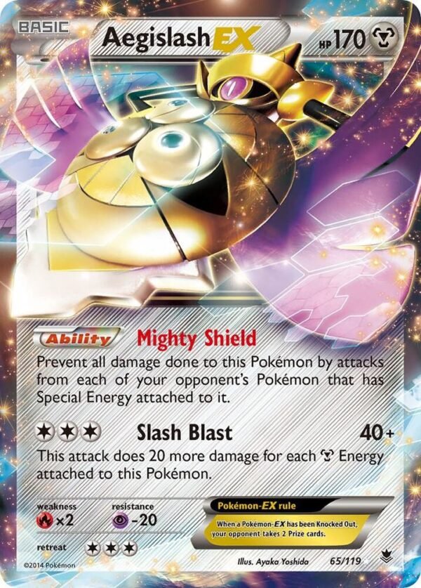 Aegislash EX 65/119 Holofoil XY – Phantom Forces