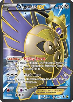 Aegislash EX 65a/119 065a/119 Holofoil Alternate Art Promos