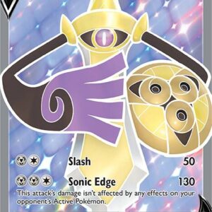Aegislash V (Full Art) 177/185 Holofoil SWSH04: Vivid Voltage