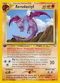 Aerodactyl | 15/64 | Unlimited | Neo Revelation