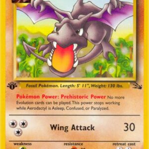 Aerodactyl (16) 16/62 1st Edition Fossil
