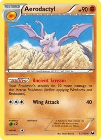Aerodactyl | 53/108 | Reverse Holofoil | Dark Explorers