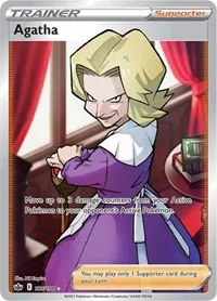Agatha (Full Art) | 186/198 | Holofoil | SWSH06: Chilling Reign