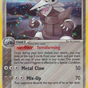 Aggron 1/108 Reverse Holofoil Power Keepers Aggron 1/108 Reverse Holofoil Power Keepers