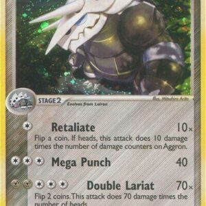 Aggron 1/109 Holofoil Ruby and Sapphire Aggron 1/109 Holofoil Ruby and Sapphire