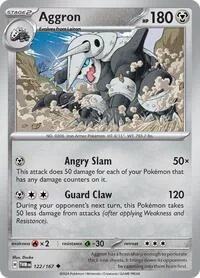 Aggron | 122/167 | Normal | SV06: Twilight Masquerade Aggron | 122/167 | Normal | SV06: Twilight Masquerade