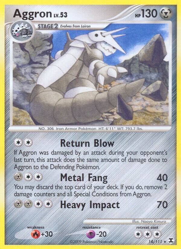 Aggron 14/111 Normal Rising Rivals