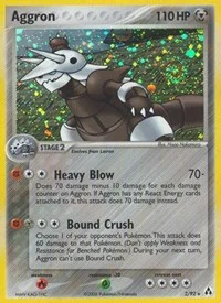 Aggron | 2/92 | Reverse Holofoil | Legend Maker Aggron | 2/92 | Reverse Holofoil | Legend Maker