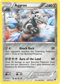 Aggron | 59/101 | Reverse Holofoil | Plasma Blast