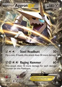 Aggron EX | 93/160 | Holofoil | XY - Primal Clash