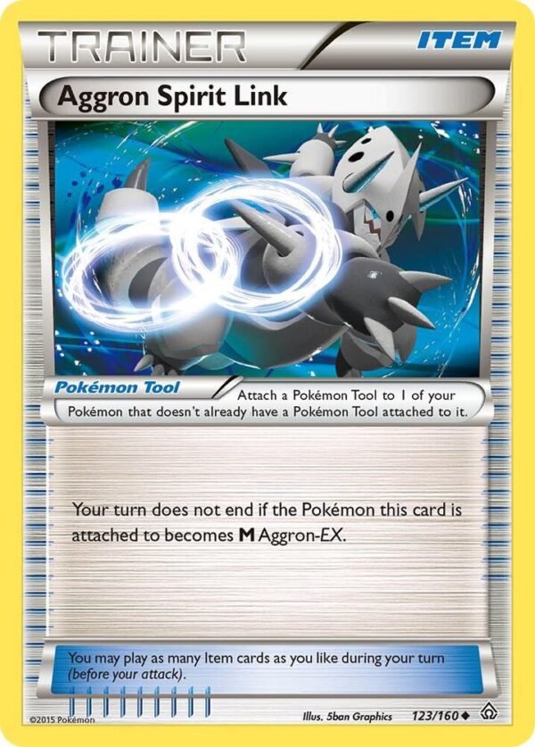 Aggron Spirit Link 123/160 Normal XY – Primal Clash Aggron Spirit Link 123/160 Normal XY – Primal Clash