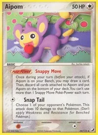 Aipom | 34/115 | Normal | Unseen Forces