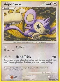 Aipom (50) | 50/100 | Reverse Holofoil | Majestic Dawn