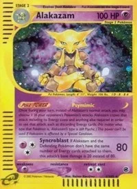Alakazam (1) | 001/165 | Reverse Holofoil | Expedition Alakazam (1) | 001/165 | Reverse Holofoil | Expedition
