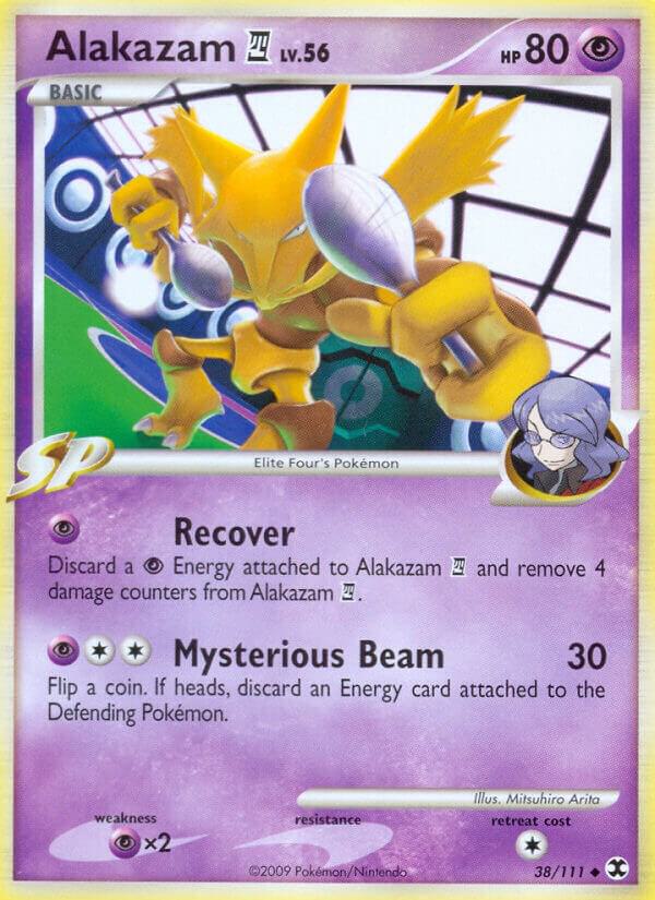 Alakazam E4 38/111 Normal Rising Rivals Alakazam E4 38/111 Normal Rising Rivals
