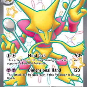 Alakazam ex 215/091 Holofoil SV: Paldean Fates
