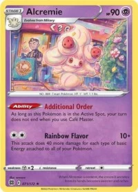 Alcremie | 071/172 | Reverse Holofoil | SWSH09: Brilliant Stars Alcremie | 071/172 | Reverse Holofoil | SWSH09: Brilliant Stars