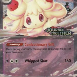 Alcremie ex (Journey Together Stamped) 075/159 Holofoil Miscellaneous Cards & Products