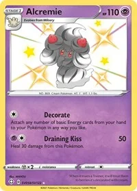 Alcremie | SV058/SV122 | Holofoil | Shining Fates: Shiny Vault