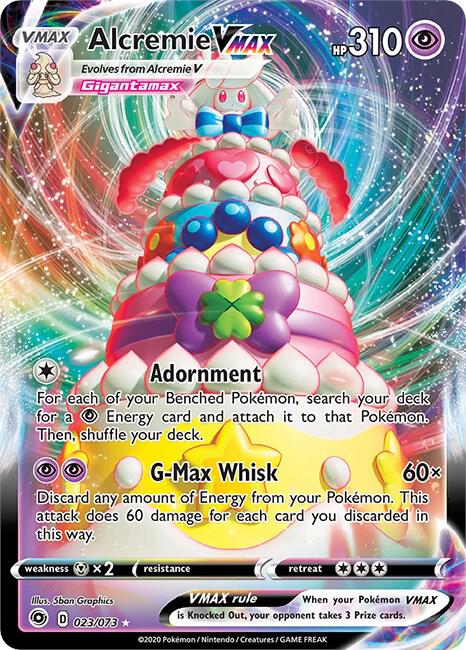 Alcremie VMAX 23/73 Holofoil Champion’s Path