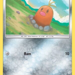 Alolan Diglett 121/214 Normal SM – Unbroken Bonds