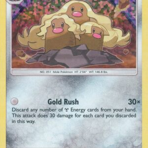 Alolan Dugtrio 11/12 011/012 Holofoil McDonald’s Promos 2019