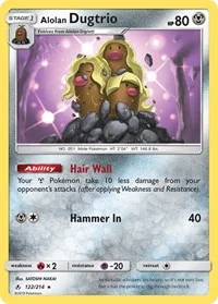 Alolan Dugtrio | 122/214 | Normal | SM - Unbroken Bonds