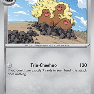 Alolan Dugtrio 123/191 Normal SV08: Surging Sparks