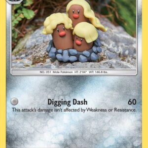 Alolan Dugtrio 123/214 Normal SM – Lost Thunder