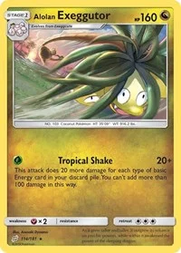 Alolan Exeggutor (114) | 114/181 | Normal | SM - Team Up