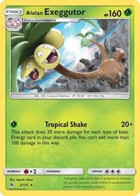 Alolan Exeggutor | 2/131 | Reverse Holofoil | SM - Forbidden Light