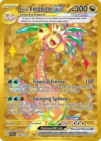 Alolan Exeggutor ex | 248/191 | Holofoil | SV08: Surging Sparks