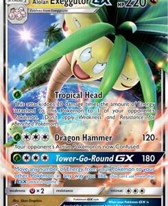 Alolan Exeggutor GX 74/111 Holofoil SM – Crimson Invasion Alolan Exeggutor GX 74/111 Holofoil SM – Crimson Invasion
