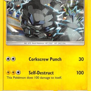 Alolan Graveler 33/111 Normal SM – Crimson Invasion
