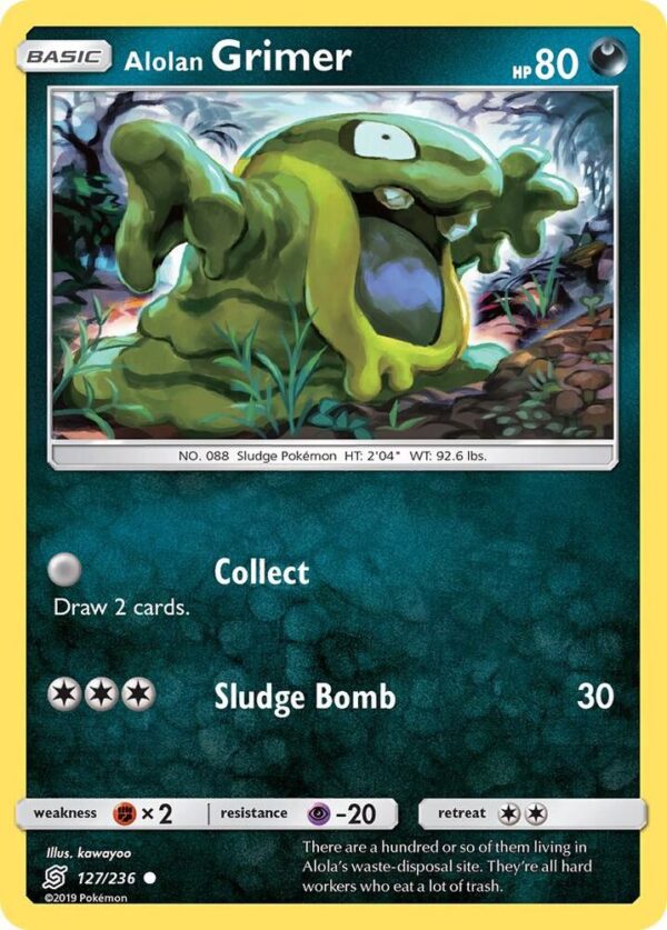 Alolan Grimer 127/236 Normal SM – Unified Minds