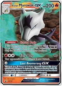 Alolan Marowak GX | SM187 | Holofoil | SM Promos