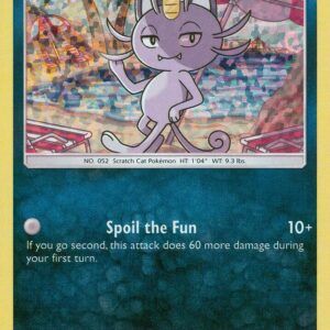 Alolan Meowth 10/12 010/012 Holofoil McDonald’s Promos 2019