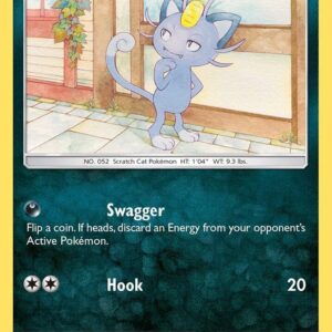 Alolan Meowth 128/236 Reverse Holofoil SM – Cosmic Eclipse